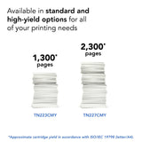 Brother TN227 4 Pack (CMYK) Toner Set (TN227BK, TN227C, TN227M, TN227Y) OEM Genuine