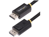 6ft DisplayPort 2.1 Cable, VESA Certified DP40 DisplayPort Cable w/UHBR10/HDR/HDCP 2.2, 8K 60Hz/4K 144Hz w/DSC 1.2a, DP 2.1 Cable, UHD Monitor Cord