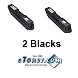 Two Black Compatible Toner For Ricoh SP C252DN Ricoh SP C252DN Ricoh SP C261SF Ricoh SP C262SFNwToner