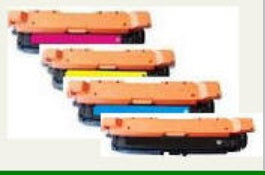 All Four Compatible Colors Hewlett Packard HP CP4025 Toner CP4525 Toner HP 4025 Toner, HP 4525 Toner
