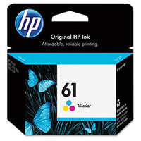HP Genuine OEM CH562WN (HP61) HP 61 Tri-Color InkJet Cartridge (165 YLD)