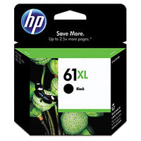 HP Genuine OEM CH563WN (HP61XL) HP 61XL Black Inkjet Cartridge (480 YLD)