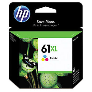 HP Genuine OEM CH564WN (HP61XL) HP 61XL Tri-Color Inkjet Cartridge (330 YLD)