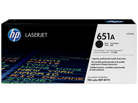 CE340A HP Genuine OEM (HP651A) HP 651A Black Toner Cartridge (13.5K YLD) for HP Color LaserJet Enterprise 700 MFP M775dn, 700 MFP M775f, 700 MFP M775z, 700 MFP M775z+