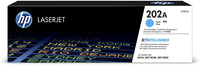 CF501A Hewlett Packard HP202A Genuine OEM Cyan Toner Cartridge (1.3K YLD) For HP Color LaserJet Pro MFP M281FDW, M254dw, M280nw, M281fdn